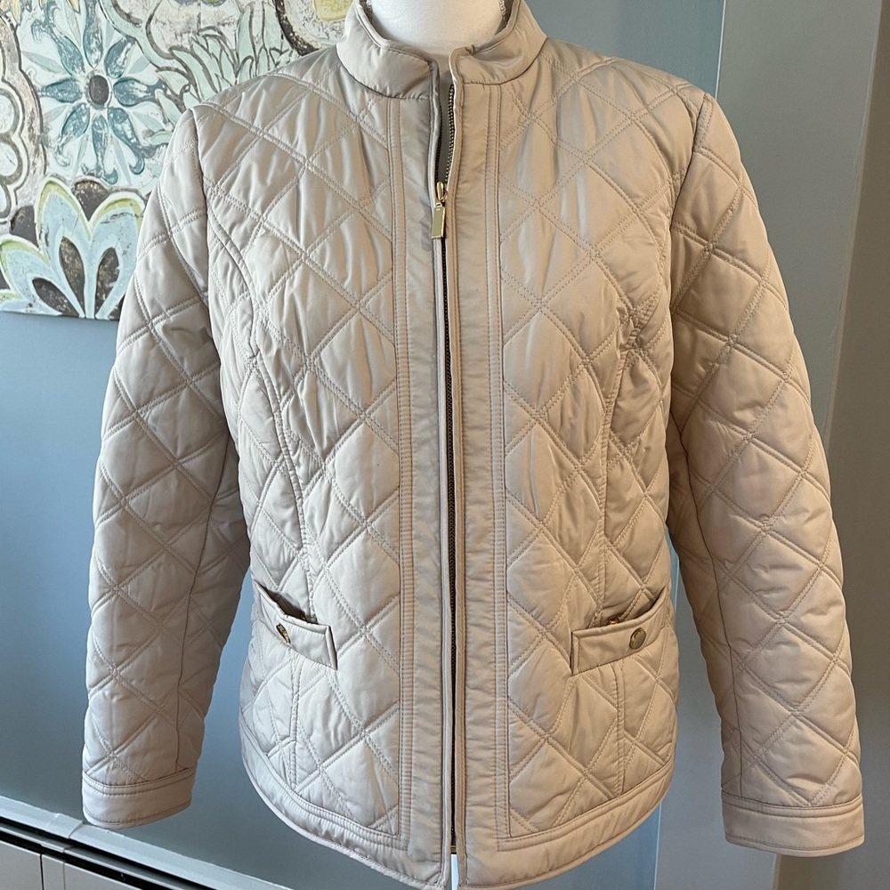 Charter Club Quilted Jacket  Size PL